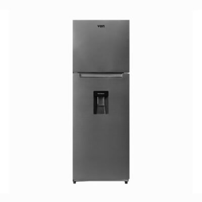 Von VART-47NHS Double Door Fridge 341L – Silver