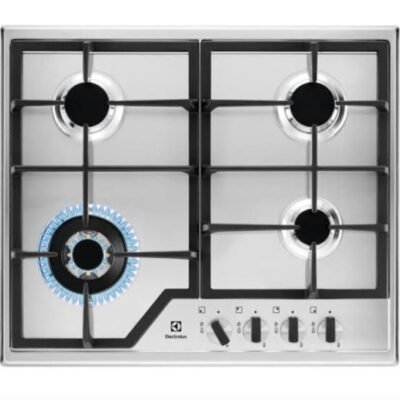 Electrolux 60CM Stainless Steel Gas Hob KGS6436X