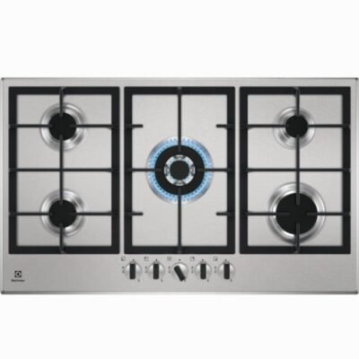 Electrolux 90CM Stainless Steel Gas Hob KGS9536X